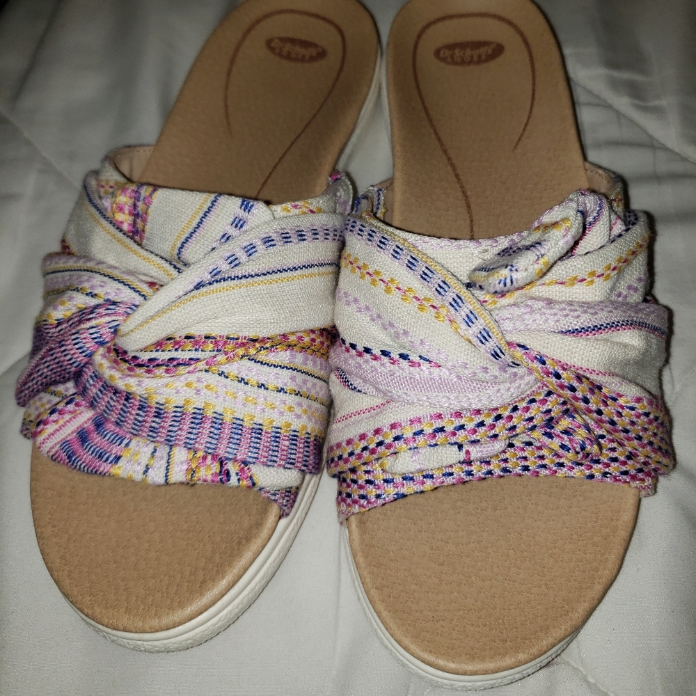 Dr.Scholl's Willow Orchid Slide Sandal Size 6.5
